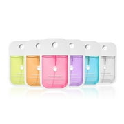 DIMOT Power Mist Hand Sanitizer Spray, Portable Power Mist Hydrating Hand Spray Sanitizers, Portable Pocket Hand Sanitizer Multi-Flavor Cleanses Travel Size - 6 Flavors, 6pcs