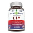 thumbnail image 1 of Amazing Formulas DIM (Diindolylmethane) Supplement | 100 Mg Per Serving | 120 Tablets | Non-GMO | Gluten Free, 1 of 6