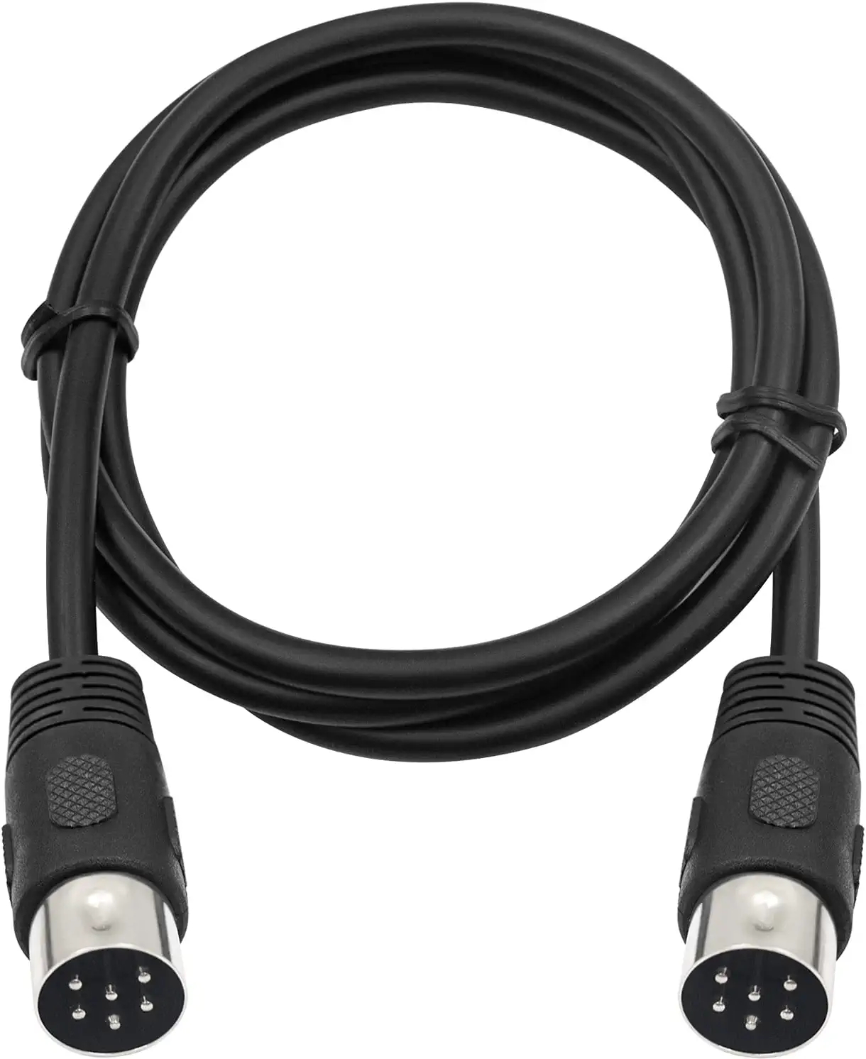 Cavo DIN A 6 Pin Maschio-maschio – 3 Metri, Per Collegamento Dati Tra Dispositivi Digitali E Periferiche, PVC Flessibile, Plug And Play