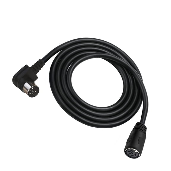 DIN 6 Pin Cable Male to Female DIN Adapter Instrument Converter Adapter Cord