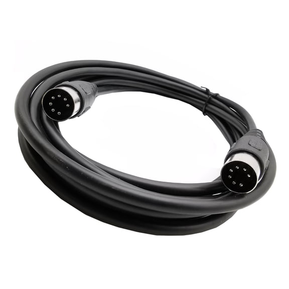 DIN 7pin Male to Male Cable Din7Pin Sound Cable For Stereo Systems And Controllers DIN7PIN Connection Cord 1m/39.37inch