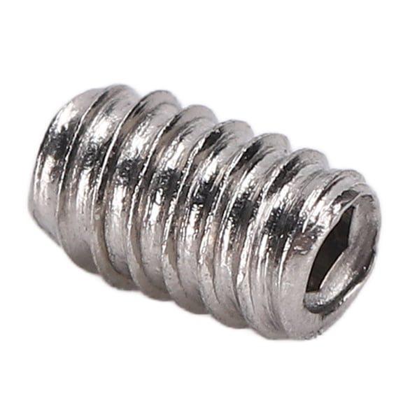 DIN 916 A2-70 Stainless Steel Set Screw Assortment Kit, 50 Pcs Hex Head Grub Screws M2 M2.5 M3 for Mechanical Fastening