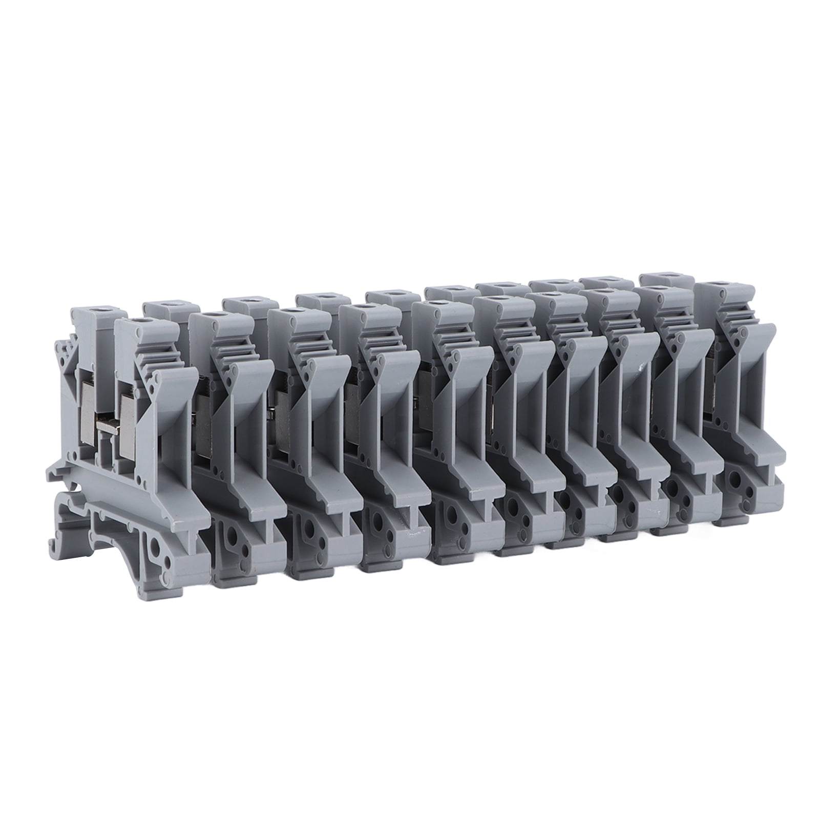 DIN Rail Mount Terminals, Copper Galvanized Screw Type Terminal Block