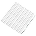 thumbnail image 1 of DIN Rail Slotted Aluminum Mounting Guide 20 Inch x 1.4 Inch x 0.3 Inch Silver Tone 8 Pcs, 1 of 4