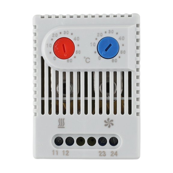 DIN Rail Temperature Controller for Electrical Heaters and Fans