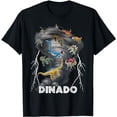thumbnail image 1 of DINADO! Dinosaur Tornado T-Shirt, 1 of 5