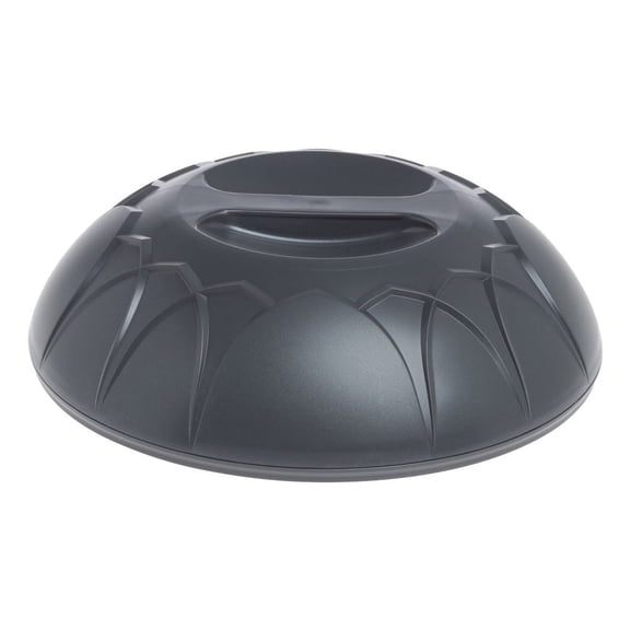 DINEX Fenwick Insulated Ware Graphite Grey Plastic Dome -10"Dia x 2 7/8"H
