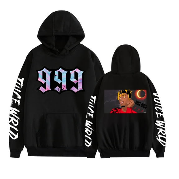 DINGCAI Juice Hoodie Wrld,XL,Black