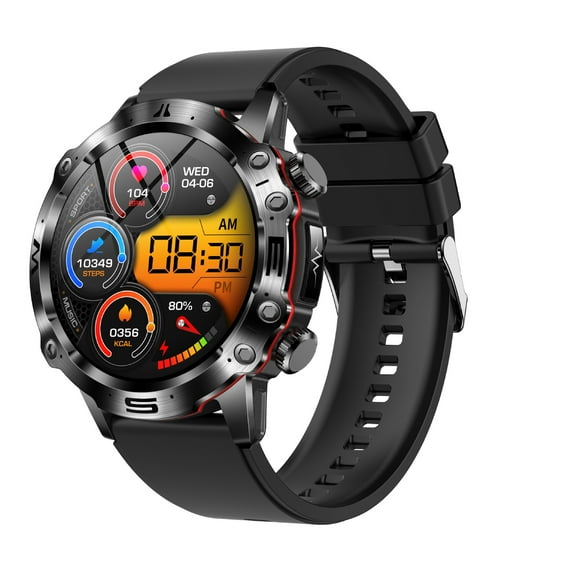 DINGHUO Smart Sports Watch - 1.43-inch HD Screen / Bluetooth Calls / Outdoor Fitness Watch.