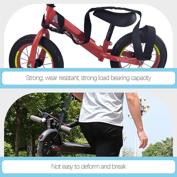 DINHEAROM 1 Set Multi-Function Shoulder Strap for Electric Scooter and Outdoor Use
