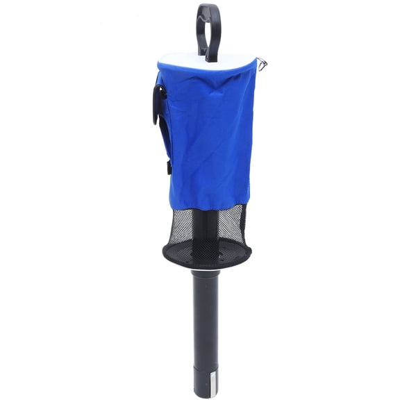 DINHEAROM Blue Golf Ball Picker Collector Lightweight Durable Outdoor Storage Tube with Large Capacity