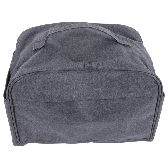 DINHEAROM Grey Dust Cover for Bread Maker, Protective Appliance Cover, and Easy to Clean, 1 Set