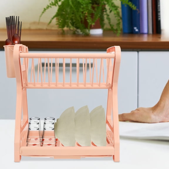 DINHEAROM 1Pack Seasoning Holder Beige 33x31cm Kitchen Storage Tray For Home Use