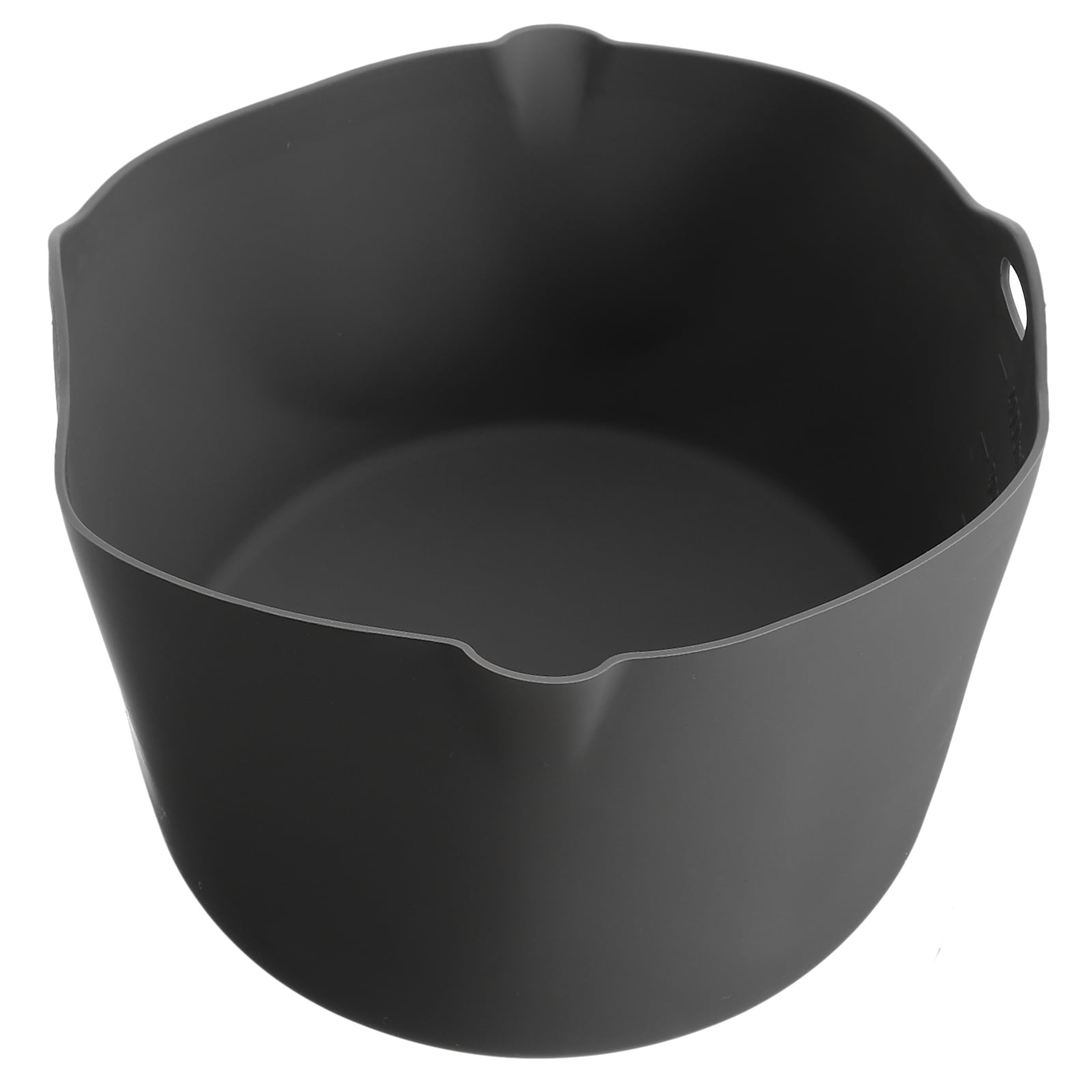 DINHEAROM 1Pcs Silicone Slow Cooker Liners Fit 11.8x8.7x4.5in Grey Prevents Food Residue and Scratches