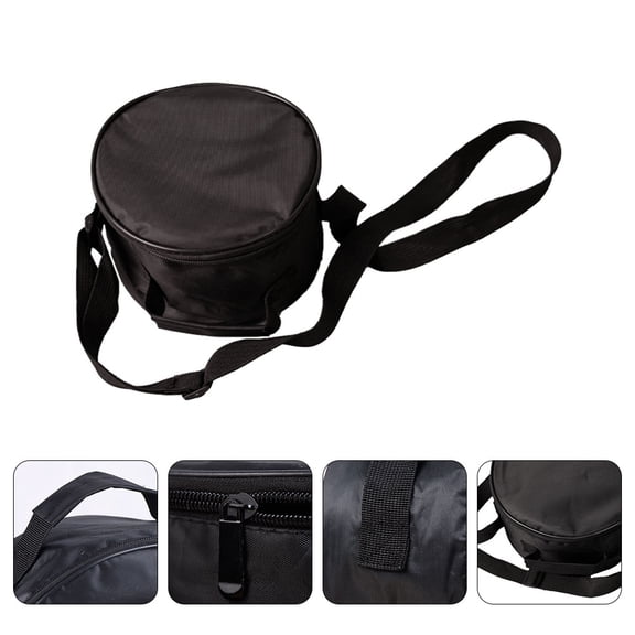 DINHEAROM Drum Bag Impact Protection Black Cotton 1Pack