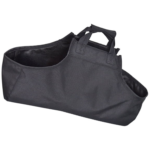 DINHEAROM Canvas Firewood Carrier Bag for Outdoor Use, Wood Log Tote for Camping and Backyard