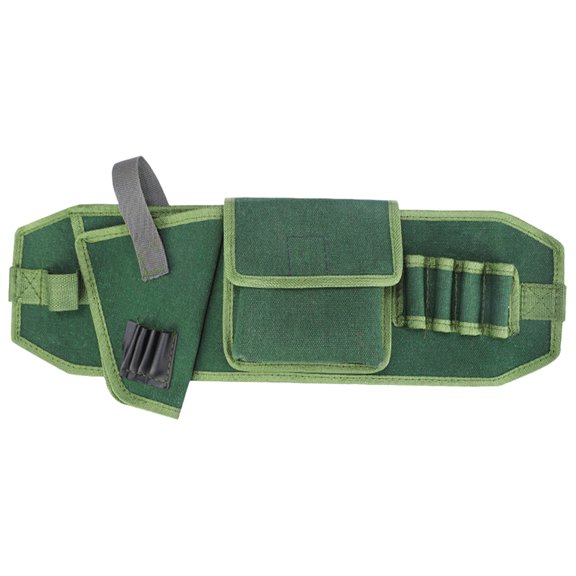 DINHEAROM Electrician Tool Pouch Olive Green Canvas 1Pcs 22.4X7.1X0.8In