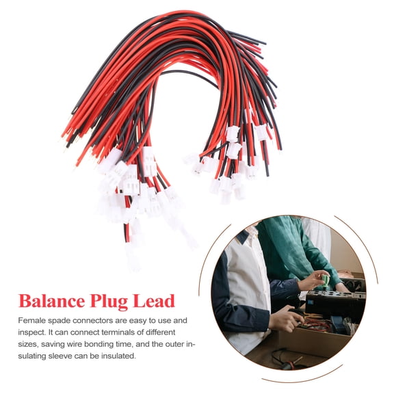DINHEAROM Connector Plug Socket Balance Assorted Color 20Pcs
