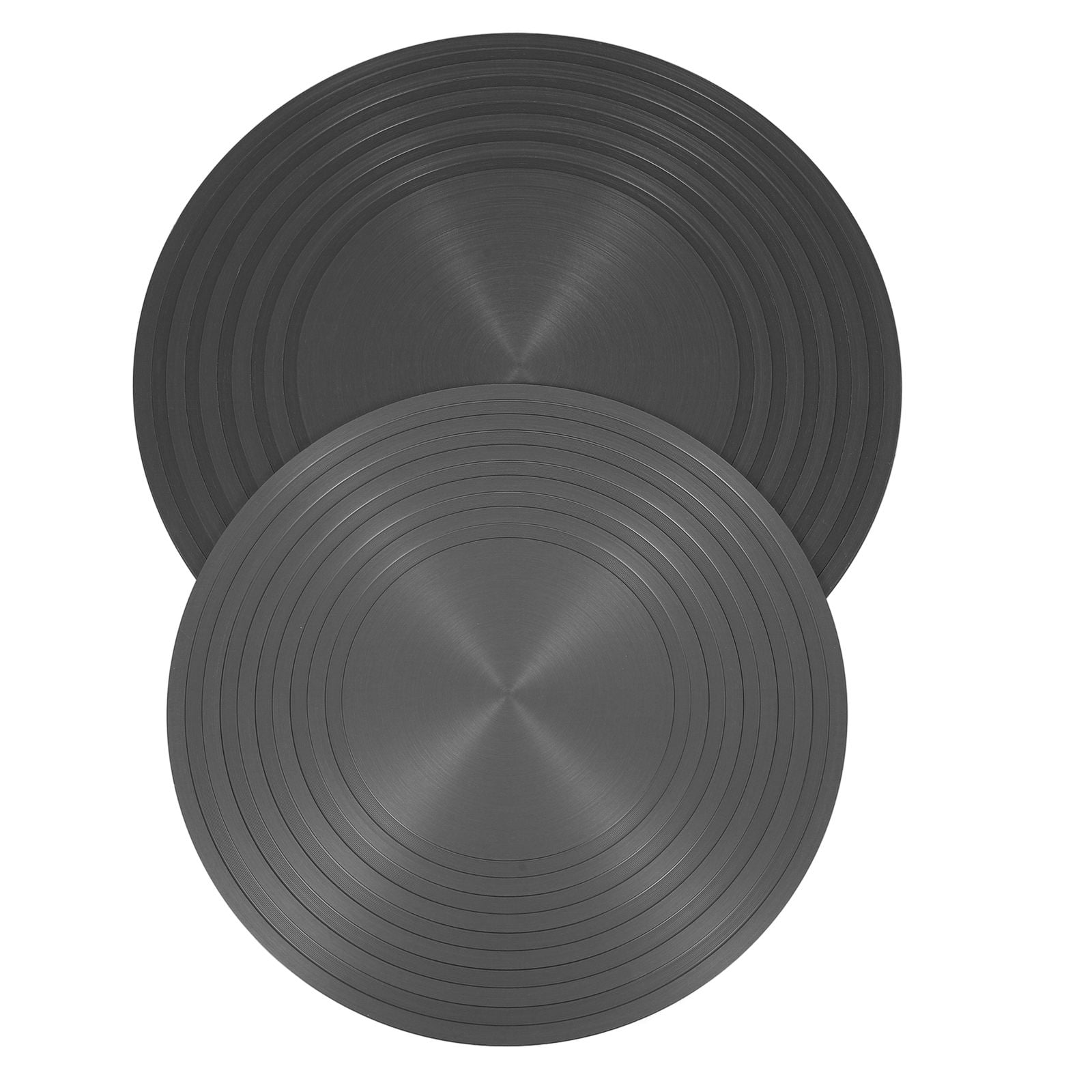 DINHEAROM 2PCS Aluminum Heat Plate for Gas Stove 9.4in