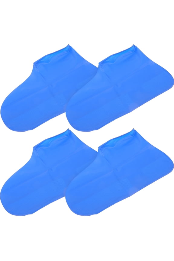 2Pairs Reusable Rain Boot Protector for Shoes in Rainy Weather