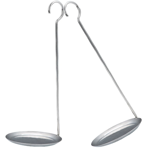 DINHEAROM Set of 2 Non-Stick Frying Spoons for Safe, Easy Cooking and Food Handling in Your Kitchen