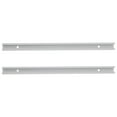 thumbnail image 1 of DINHEAROM 2Pcs T Track Extrusion Guide Rail for Diy Consoles and Table Saws Silver Linear Slide, 1 of 8