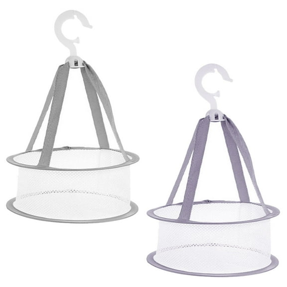 DINHEAROM 2Set Clothes Dry Rack Steel Wire Material And Dry For Indoor Laundry