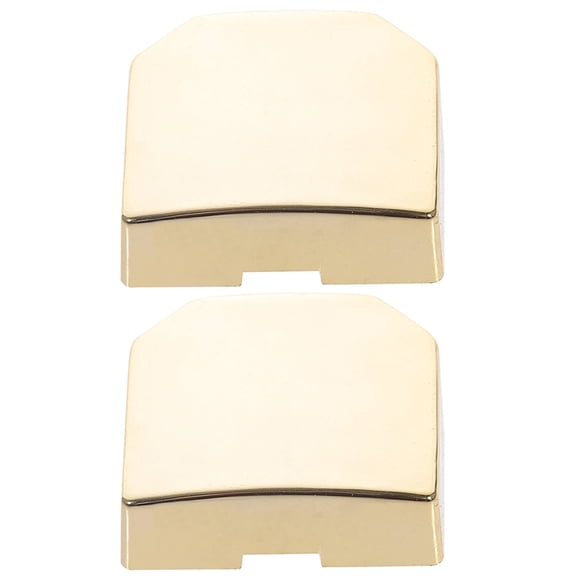 DINHEAROM 2-Pack Golden Metronome Pendulum Blocks for Accurate Beat Timing, Size 1.8 x 1.7 x 0.5 Inches