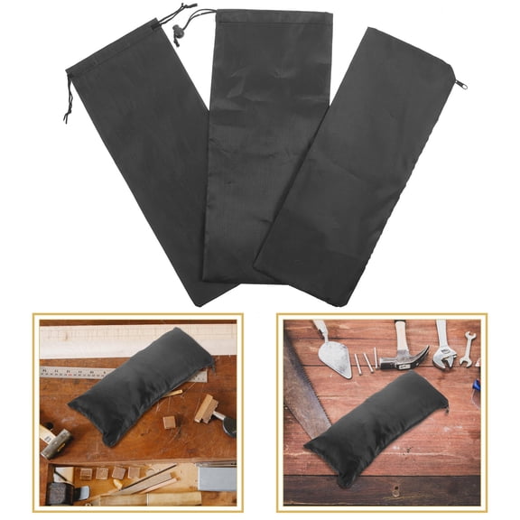 DINHEAROM 3Set Tool Bag for Electricians Bbq Utensils Bag Simple Design Square Waterproof Cloth