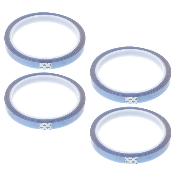 DINHEAROM 4 Rolls Heat Resistant Tapes for Sublimation Press Thermal Transfer Tape