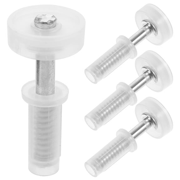DINHEAROM 4-Pack Bifold Door Hinges for Smooth and Quiet Opening and Closing, Hardware for Home Projects