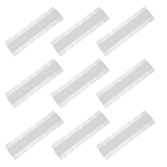 DINHEAROM 500Pcs Self Adhesive Transparent Display Hooks for Retail Hanging Tags