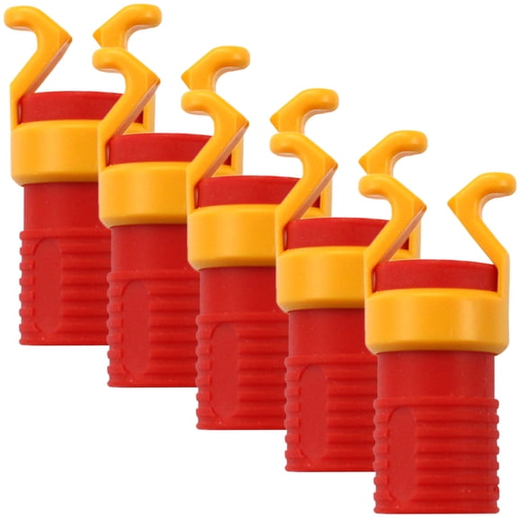 DINHEAROM 5Pack Screw Gripper Red ABS for Woodworking Screw Fixing Tasks Improve Efficiency and Control
