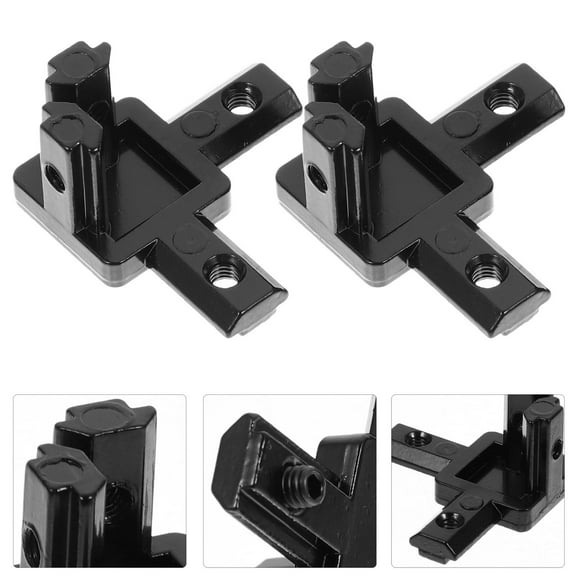 DINHEAROM 6Pcs Aluminum Profile Brackets For Robot Projects And Construction Industry