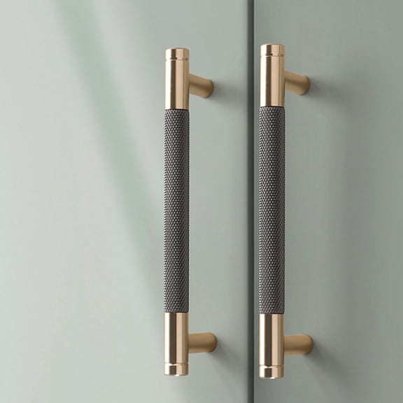 DINHEAROM 6-Pack Cabinet Handles Variety Set for Kitchen and Bathroom Drawers and Cabinets Hardware