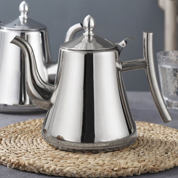 DINHEAROM stove kettle Tea Coffee Pot Stainless Steel Corrosion Resistance for Home Use 1Set
