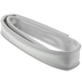 thumbnail image 1 of DINHEAROM 96x1.6in Grey PVC Bottom Door Sweep for Soundproofing and Dustproof 1Pack, 1 of 8