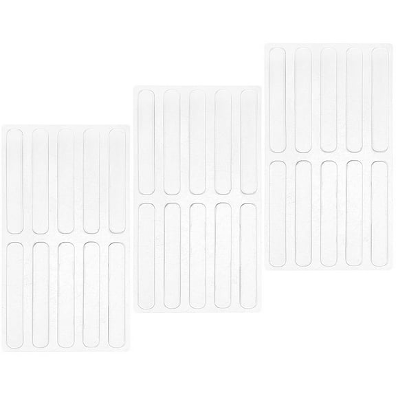 DINHEAROM 30pcs Clear Bumper Dots Transparent Silicone Cushioning Home Use Cabinet Bumpers