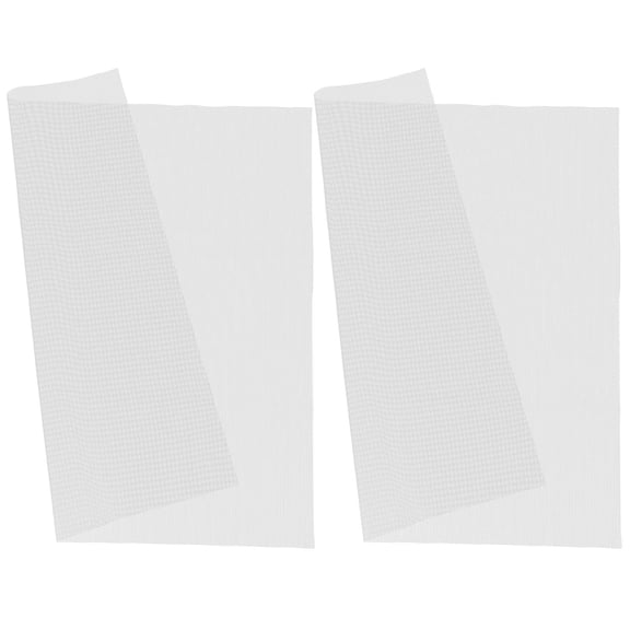 DINHEAROM Transparent Silicone Drying Pads for Meat Fruits Vegetables 2Pcs