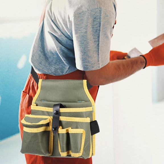 DINHEAROM Dirt-Resistant Tool Bag 1Pack for Electricians 20.50X23.50X6.00cm