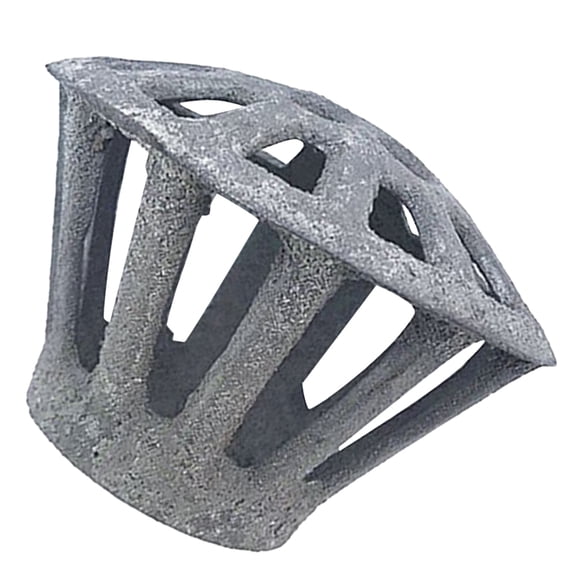 DINHEAROM Rust-Resistant Ductile Iron Gutter Guard for Construction Use, 3.93 x 3.93 x 2.95 Inches