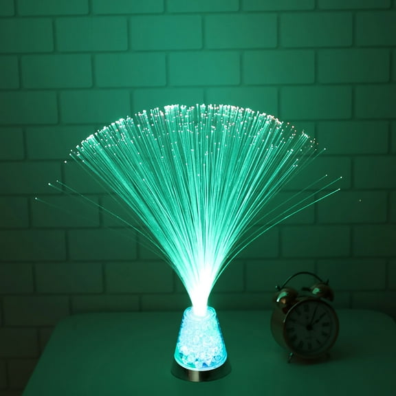 DINHEAROM Fiber Optic Light 1Pcs Color Changing Usb Powered For Co Workers