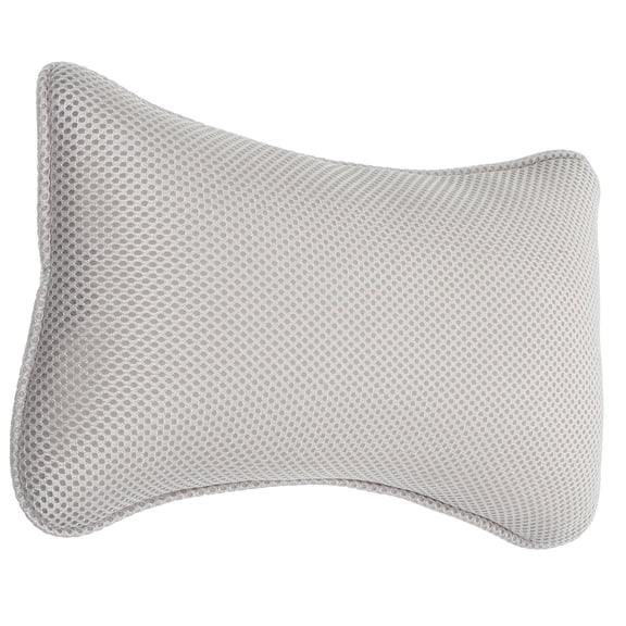 DINHEAROM Luxury Bathtub Pillow 1Pack for Bathing with Design and Comfortable Shape in Light Grey