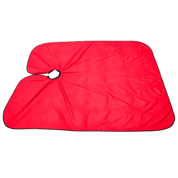 DINHEAROM Salon Barber Cape 1Set Red 64x56in for Professional and Practical Use