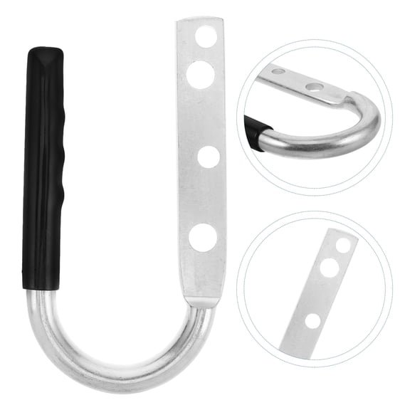 DINHEAROM Versatile Fit 1Pcs Trailer Coupler Parts Towing Hitch Accessories for Car Trailer Modification 7.1x3.7x0.7in