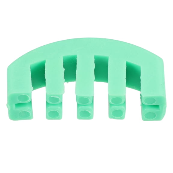DINHEAROM Plastic Violin Mute 1 Piece Five- Design for Musicians Practice and Sound Suppression 5.9 x 0.98 x 0.39 Inches