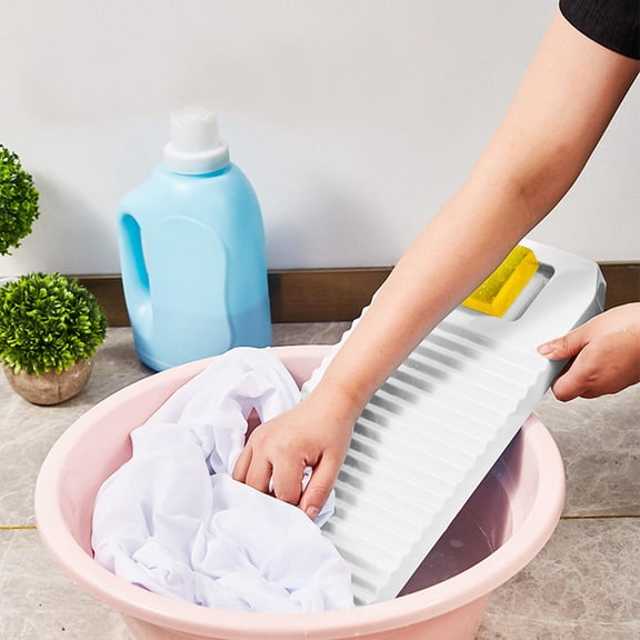 DINHEAROM 54-Piece Wash Boards Set, Non-Deforming Handheld Water Laundry Cleaning Tools for Effective Clothes Washing