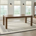 thumbnail interactive-video image 1 of Better Homes & Gardens Bryant Solid Wood Extendable Dining Table, Walnut Finish, 1 of 15