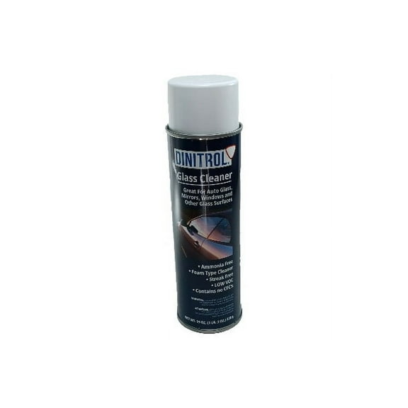 DINITROL 7250 - Window Glass Cleaner Spray Aerosol Can 19oz - Streak Free