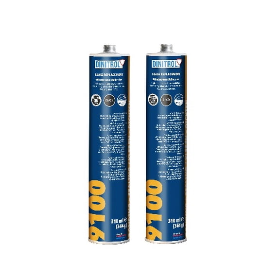 DINITROL 9100 HD Automotive Urethane / Sealant 310ml 2 Tubes 30min Cure